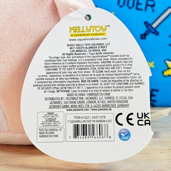 Squishmallow Archie the Axolotl 5" UltraSoft Stuffed Sealife Squad Plush Toy NWT - Picture 12 of 12